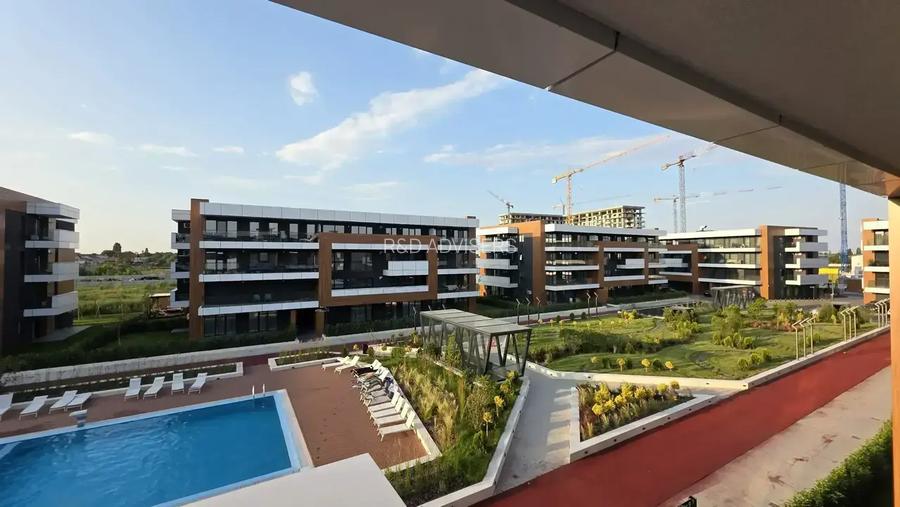 Apartament 2 Camere superb finisaje/mobila lux piscina exterioara - 11