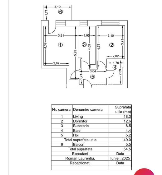APARTAMENT CU 2 CAMERE DE INCHIRIAT IN PIPERA - 15