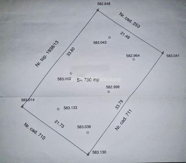 Cristian-zona str Eroilor front 34m, intravilan, 730mp - 10