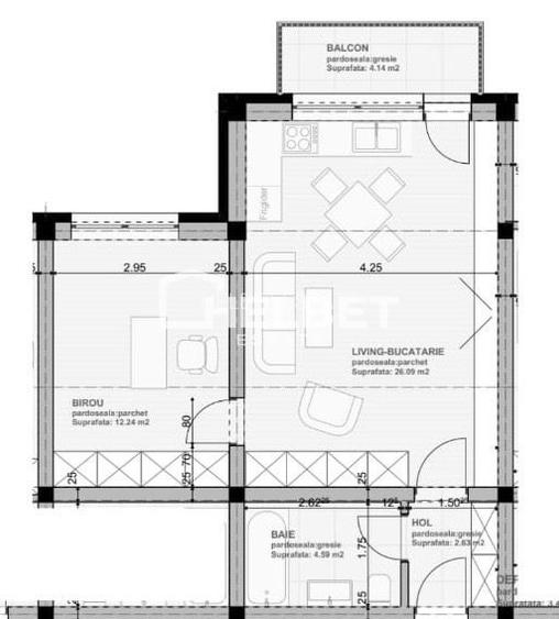 2 CAMERE / INTABULAT 2026 / BALCON / SUBCETATE - 3