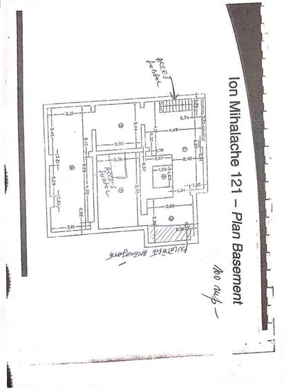 Spațiu Comercial De Vânzare 2 vitrine BLV ION MIHALACHE 121 , SECTOR 1  - 3