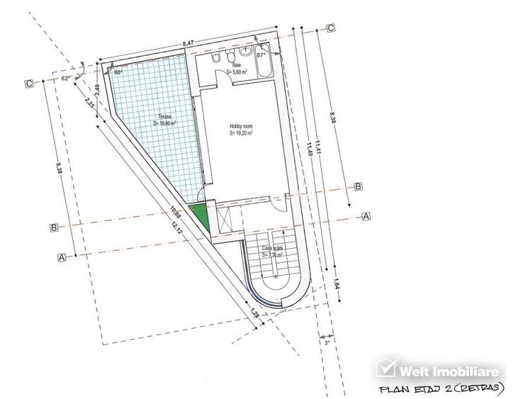 Teren 570 mp, PUZ in lucru, Manastur - 7
