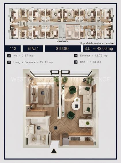 APARTAMENT 2 CAMERE - ANSAMBLU GATED COMMUNITY- PARC PRIVAT- DOTARI PREMIUM - 8