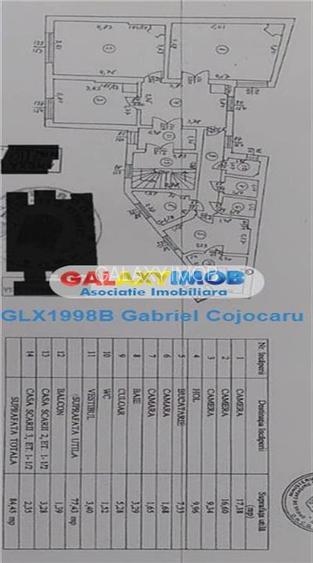 Ap.3 cam in vila2et 85 mp+10mp boxa an1936 zona Armeneasca-Rosetti - 22