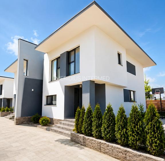 Vilă modernă P+1 de închiriat Mamaia Sat totul nou - 16
