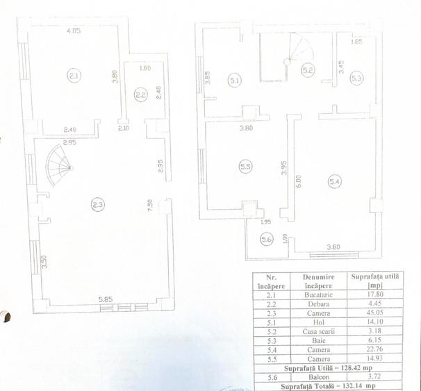 Apartament Duplex Exclusiv  P+1 in  Mamaia zona Vega  comion 0% - 7