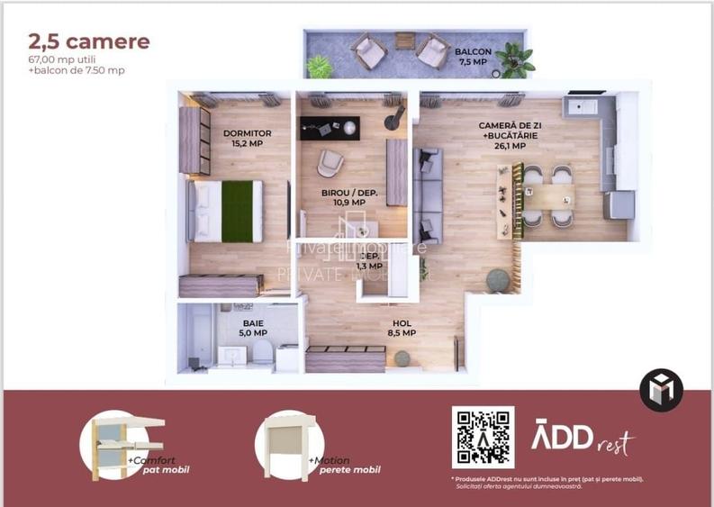 Apartament 2 camere, Maurer, Sighisoara - 9