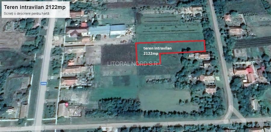 Comision 0% - Percosova, teren intravilan 2.122mp, front stradal 17.70ml - 2