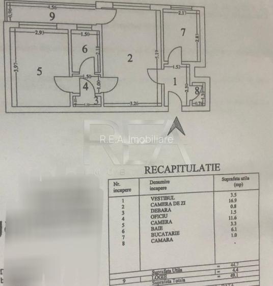 2 camere, et 8/9, renovat PREMIUM-Gorjului - 12