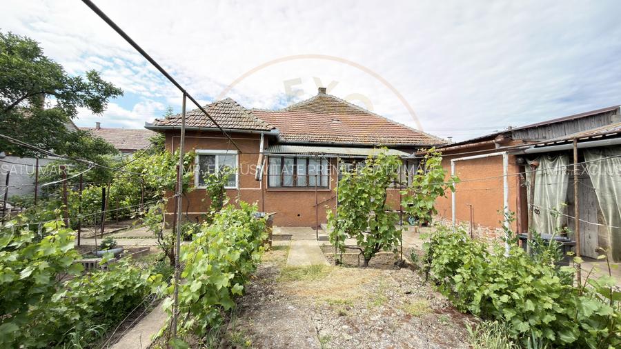 Casă 3 camere, Teren 1053 mp Str. Dorului Nr. 3 - Carei - Comision 0% cumpărător - 12