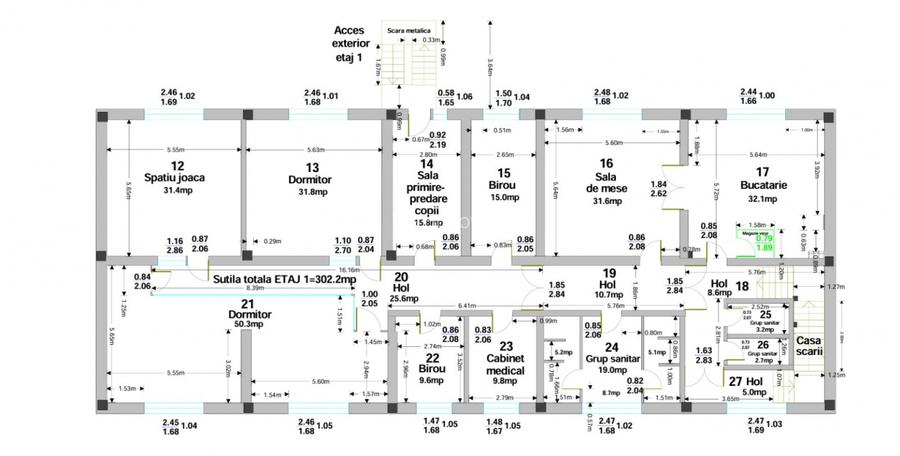 Vanzare investitie - cladire multifunctionala 65 spatii  4 etaje  Gura Humorului - 4