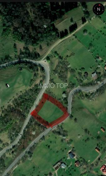 Teren extravilan cu priveliste catre Bucegi – Moieciu de Jos 4.700 mp - 2