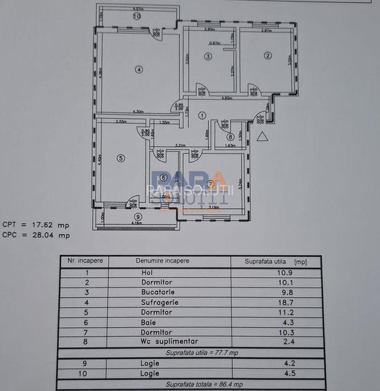 Apartament 4 camere - Ultracentral / Bd. RomanMușat - 12