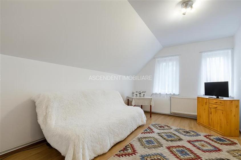 3D! Casa autentica,5.025 mp teren,in spectacolul montan al Cetatii Medievale Bra - 9