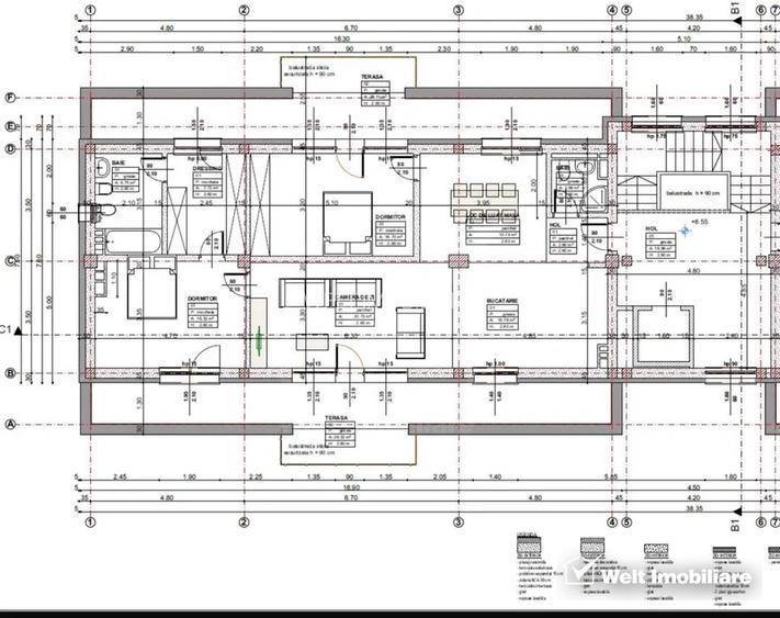 Penthouse de vanzare in Borhanci, 103 mp, parcare, Cluj Napoca - 6