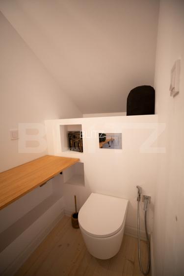 Apartament cu personalitate, tavan inalt si terasa – zona Scala Center - 10