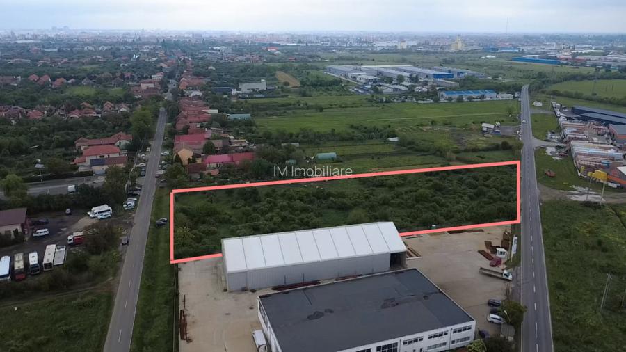 Freidorf - Teren intravilan inclus in PUG - 8947 mp - 2 Fronturi Stradale - 2