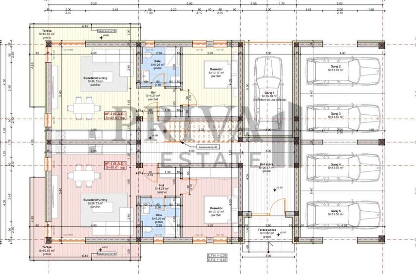 Apartament 2 camere 40 mp, Giroc( Hotel IQ ) - 20