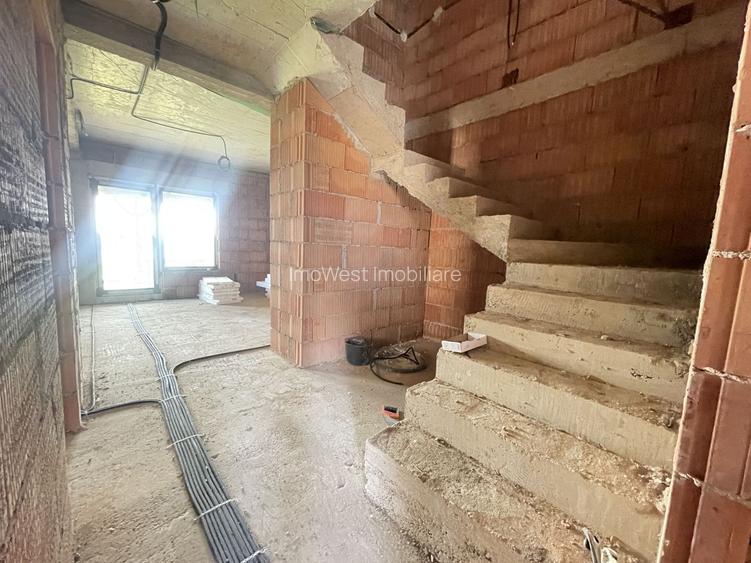 Casă la roșu | 3 dormitoare | Teren 340 mp – Moșnița Nouă-Kaufland - 4