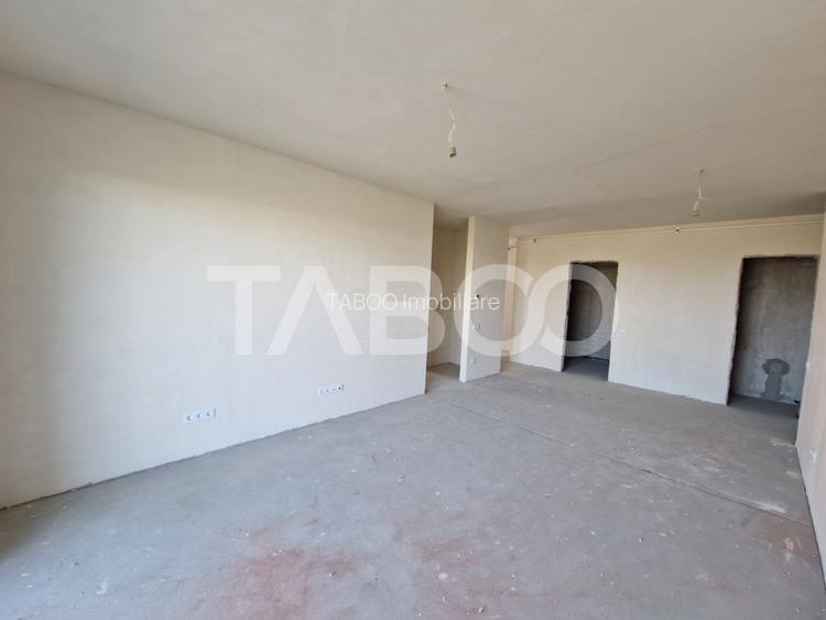 Apartament cu orientare SV 70 mpu 3 camere 2 bai bloc cu lift Turnisor - 2