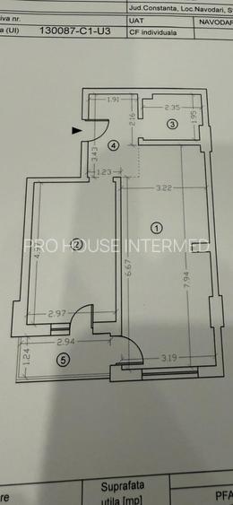 Navodari (Kaufland)- 2 camere et 1 bloc nou - 6