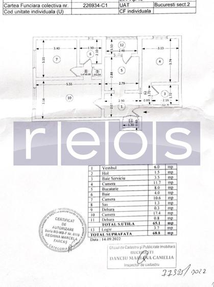 OPORTUNITATE DE VANZARE APARTAMENT 3 CAMERE ZONA TEI 2 BLOC 1982 - 27