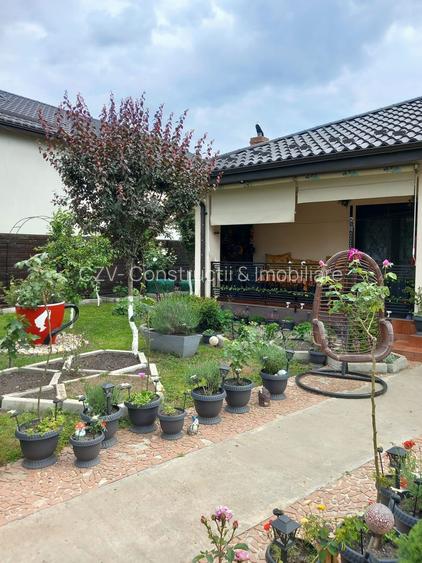 Parter cu structură pentru etaj, curte amenajată și organizare impeca - 11