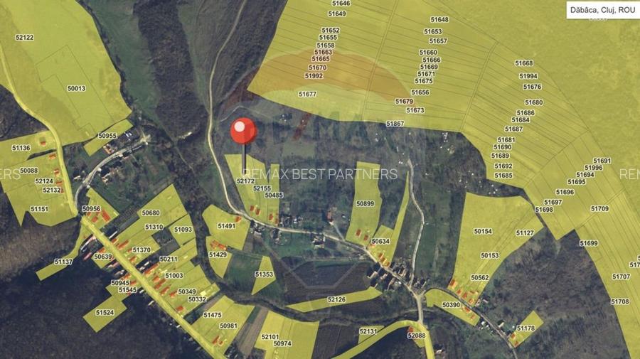 Teren Intravilan 4900mp Dabaca - Cluj - Proiect Turism Rural - 5