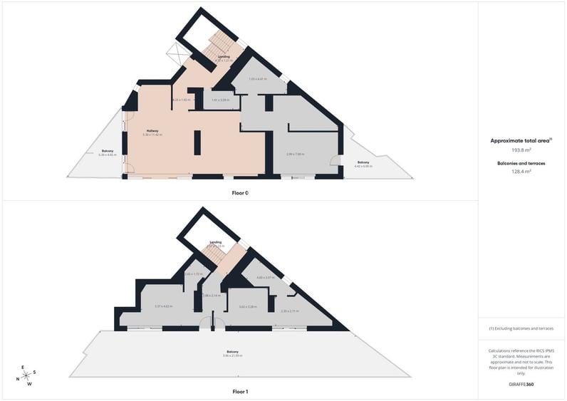 2 locuri parcare gratuite Penthouse unic pe 2 niveluri Vedere 360° lac - 10