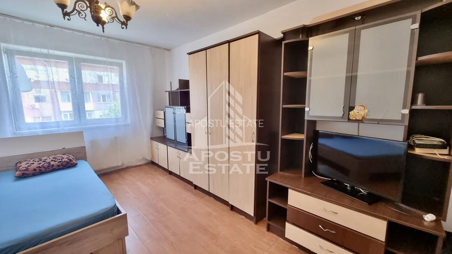 Garsoniera mobilata, 22mp, etaj intermediar, zona Buziasului - 3