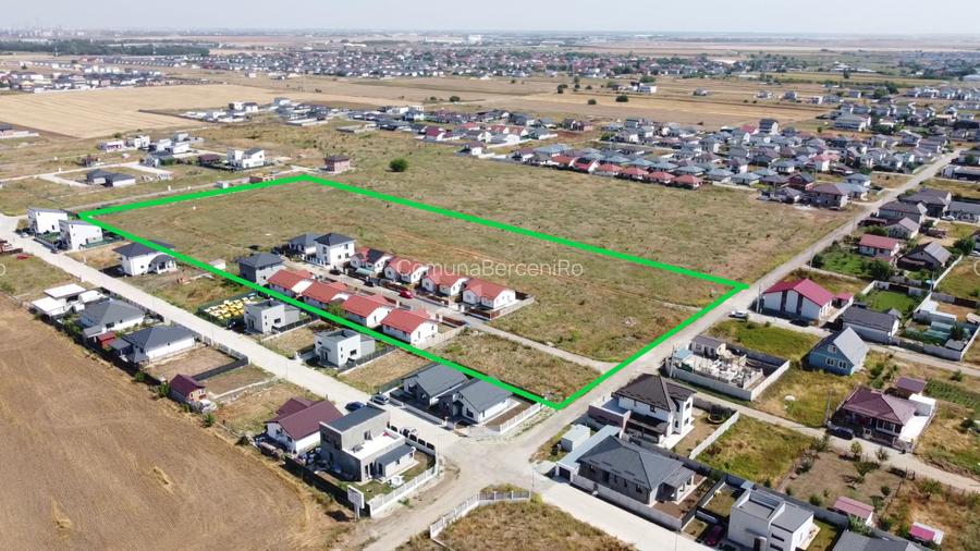 Teren Intravilan In Comuna Berceni | utilitati: curent | #UG5.1E - 4