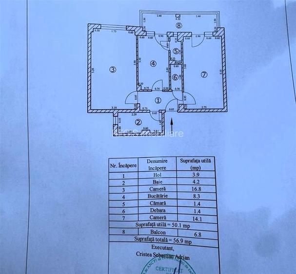 Apartament 2 camere decomandat etaj intermediar Calea Bucuresti, Brasov - 10