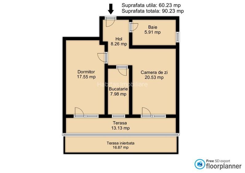 0% comision Apartament 2camere, 60 mp + terasa + cu gradina, Buna ziua - 10