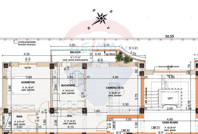 Locuinta ideala -etajul 2/5, proiect nou - 7