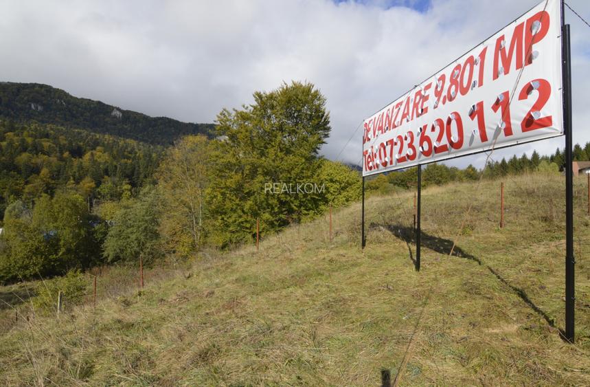 TEREN PENTRU DEZVOLTARE SINAIA-CUMPATU Str. Zamora-9.801 mp-Comision 0% - 17