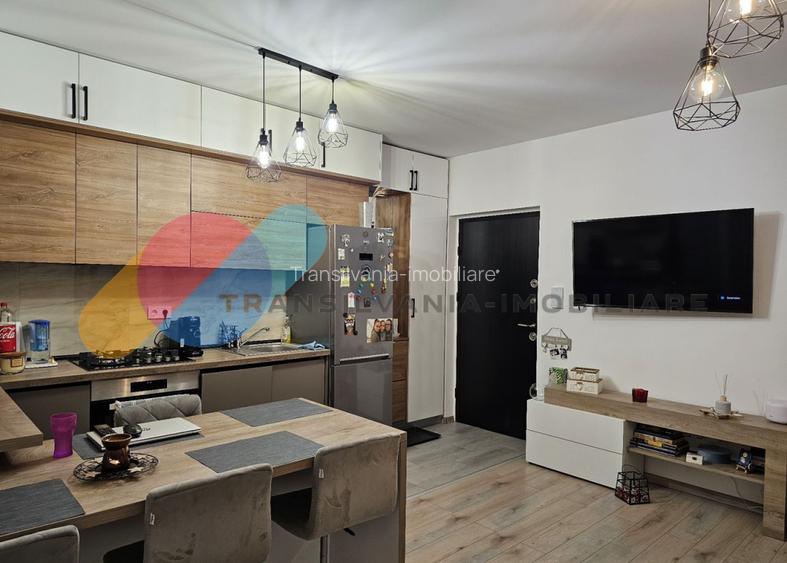 Apartament 3 camere, 47 mp, parcare subterană, zona Lidl-Sannicoara - 2