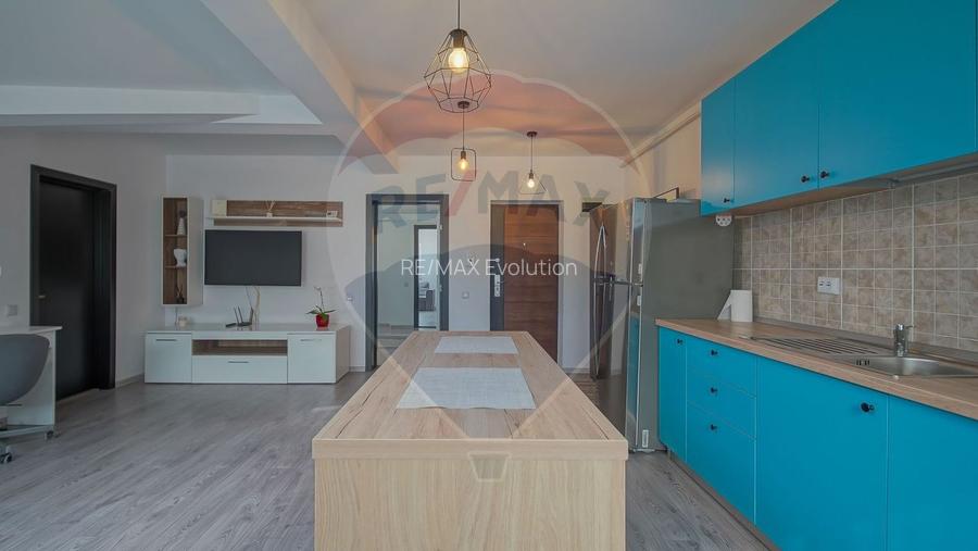 Apartament 2 camere, 53 mp, open space, mobilat&utilat, Sânpetru - 8