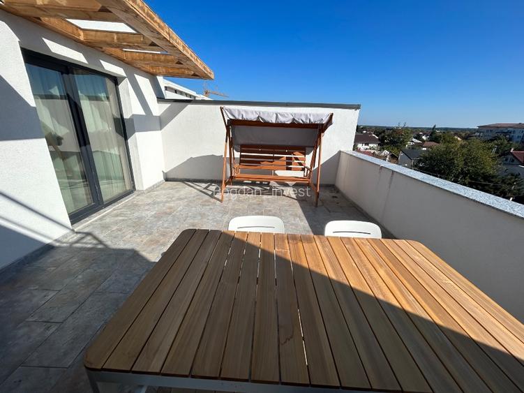 Apartament nou, tip penthause, 3 camere, 2 băi, 3 terase - 14