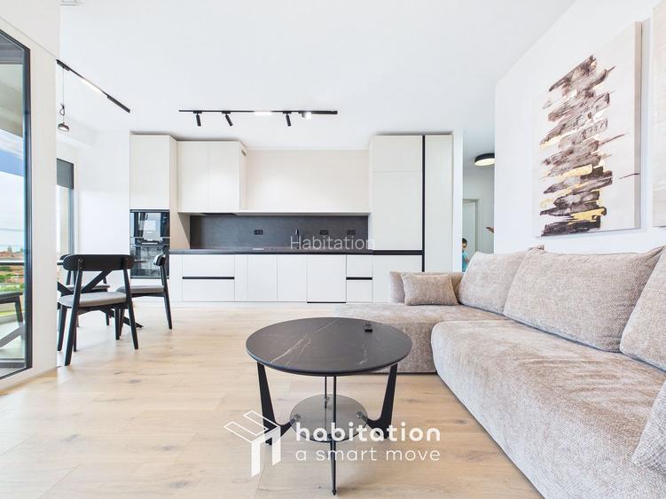 Apartament cu vedere spectaculoasă, prima închiriere,  Nord One - 7