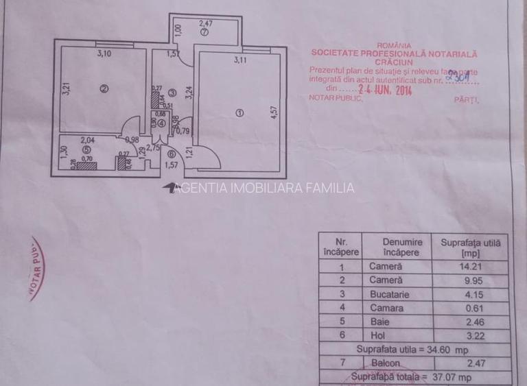 46.500 euro, NEGOCIABIL, 2 camere, 37mp, Micro 19 - 3