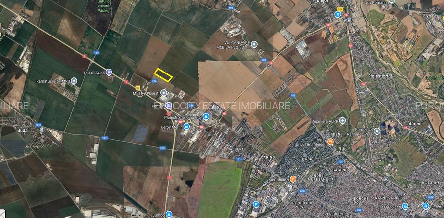 Metro Ploiesti - Paulesti, vanzare teren 39.144mp. - 7