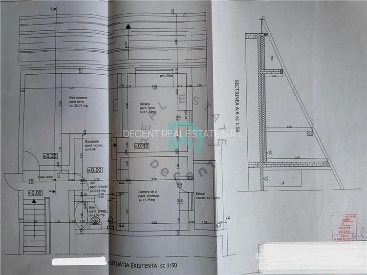 Garsoniera extinsa Racadau, Brasov - 5