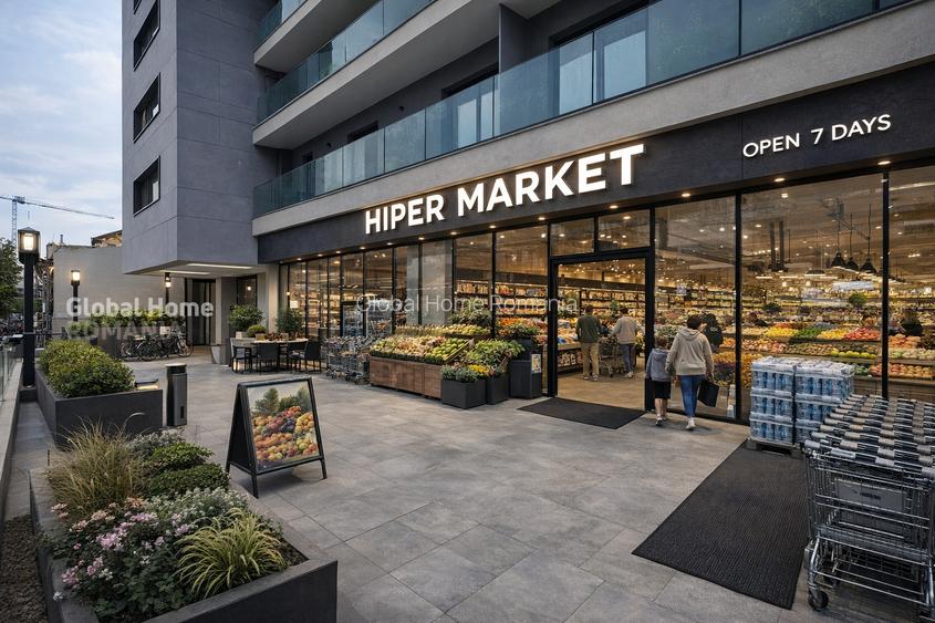 Obor - Avrig Park | Spațiu Comercial 187 mp + Terasa 42 mp | Vitrina 12 ML - 3