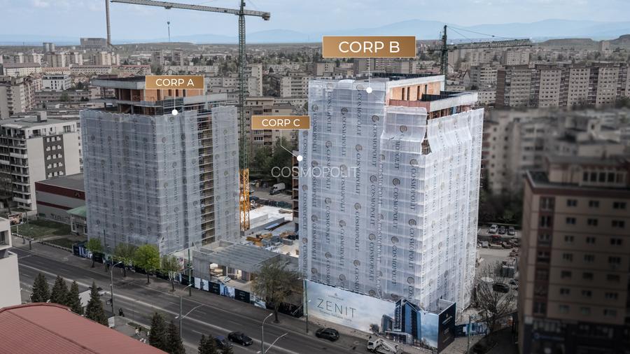 Apartament 2 camere | Cosmopolit Zenit | Răcădău | Pozitionare SV - 2