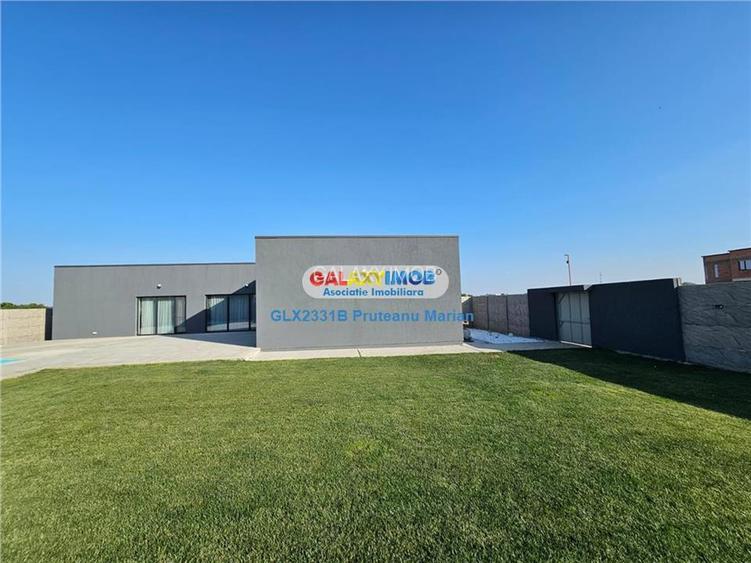 Vanzare casa de Lux cu piscina in aer liber situata in comuna Clinceni - 30