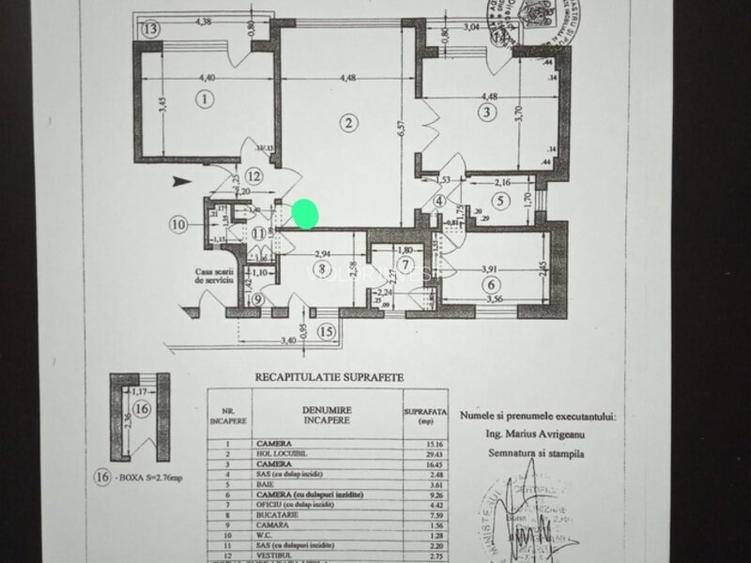 Universitate, apartament 4 cam 104 mp - 1