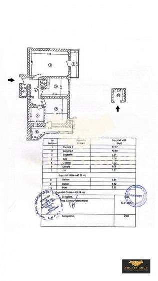 Apartament 2 camere  | Victoriei | imobil 1987 - 12