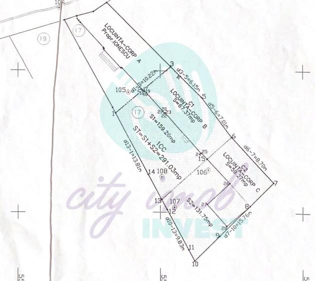 Oportunitate de investiție | Teren 383 mp | Zona Parcul Carol – Unirii - 2