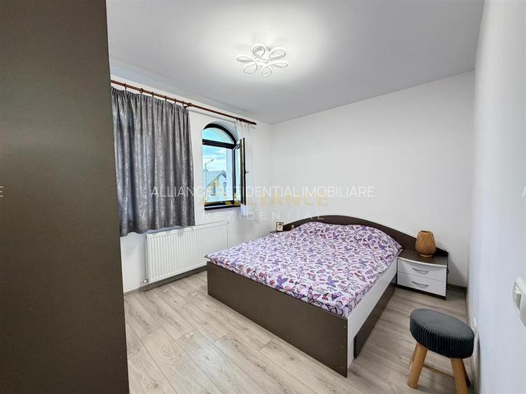 Duplex mobilat si utilat - 4 camere - 2 bai - 300 mp teren - 13