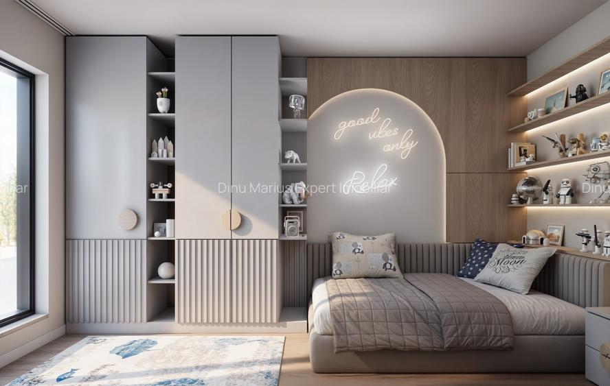 Vila individuala,p+1,Dormitor parter,5camere,teren320,tva inclus,încălzire pardo - 16